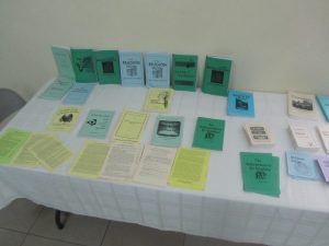 Literature at the preaching effort in Colon