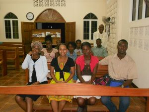 Baptismal class in the Mocha ecclesia